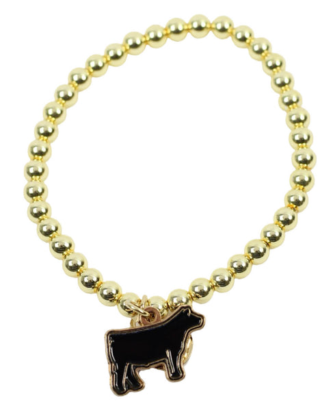 Stacker Stretch Bracelet - Show Steer