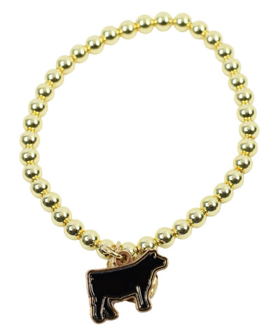 Stacker Stretch Bracelet - Show Steer