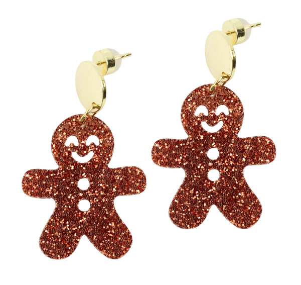 The Gingerbread Man Earring