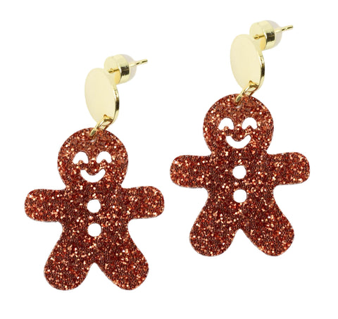 The Gingerbread Man Earring