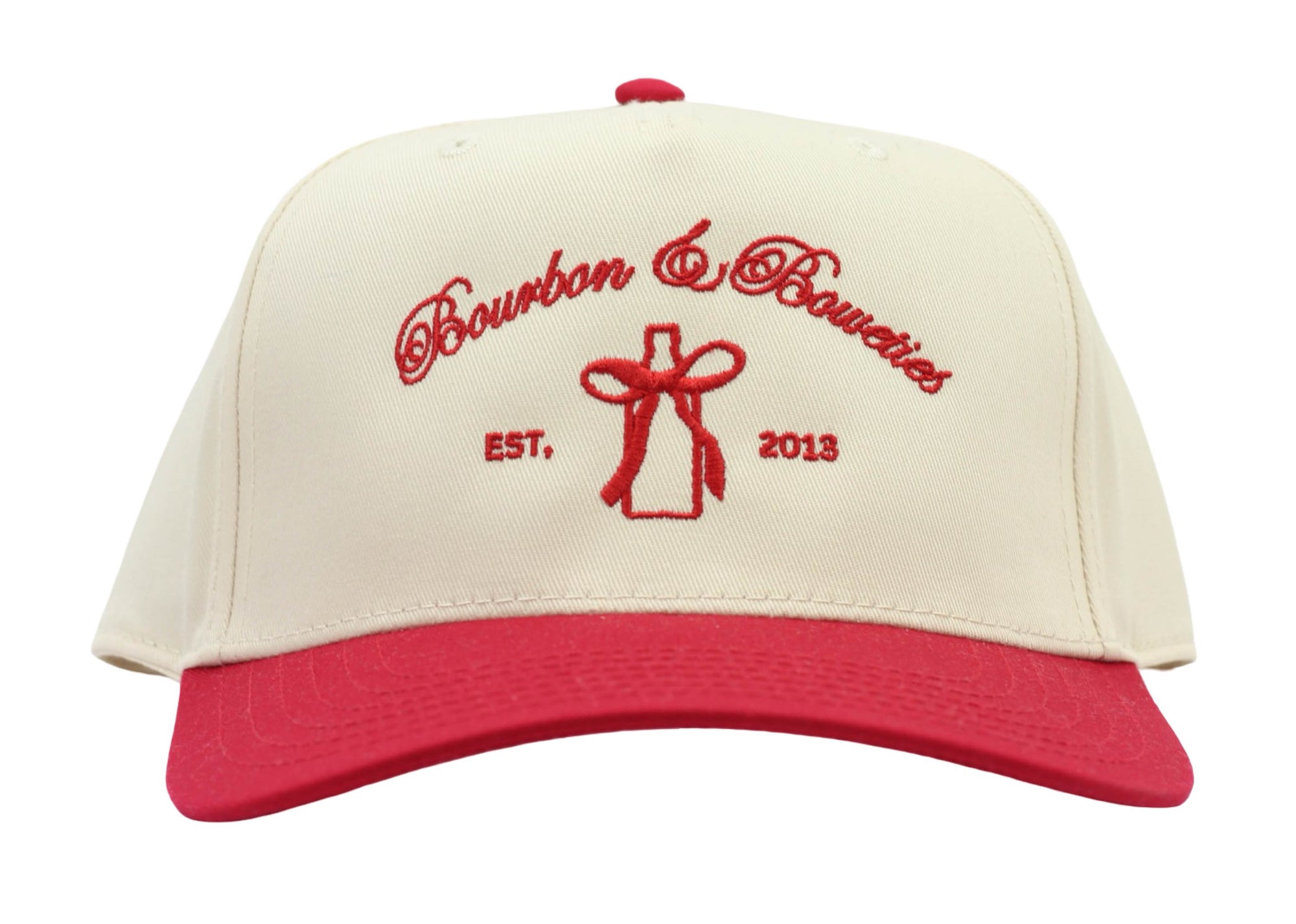 Bourbon and Boweties Hat - Red