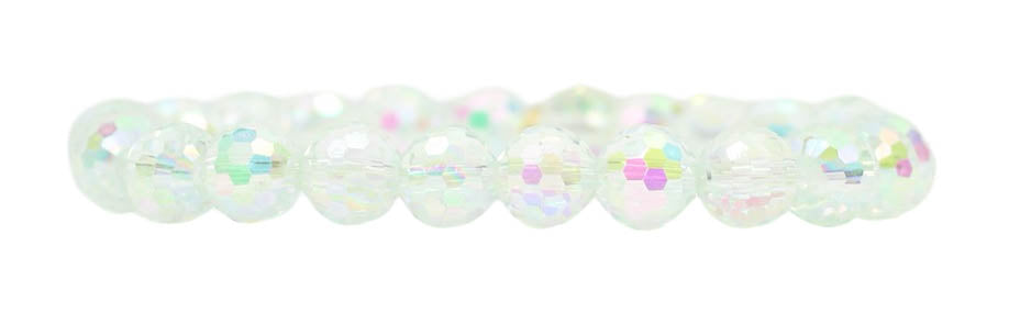 Stacker Stretch Bracelet - Multicolored Iridescent