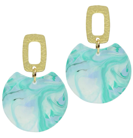 The Leighton Earring - Turquoise Waters
