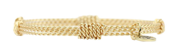 Twisted Wire Bangle Stacker