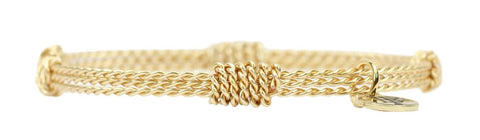 Twisted Wire Bangle Stacker