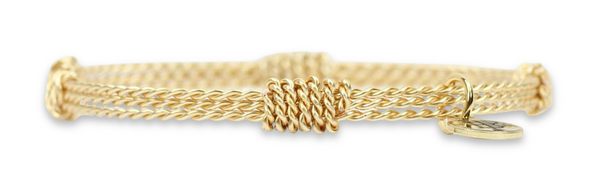 Twisted Wire Bangle Stacker