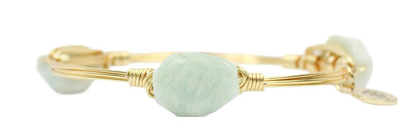 Seafoam Bangle Bracelet