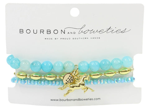 Derby Stretchy Stack - Running Horse