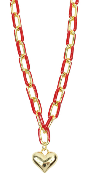 The Scottie Necklace - Red