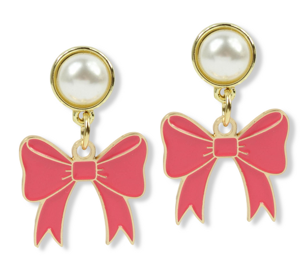 The Meredith Earring - Pink
