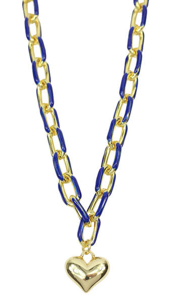 The Scottie Necklace - Royal Blue