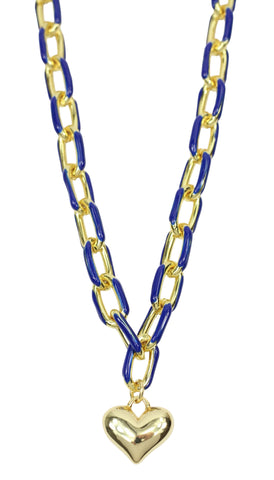 The Scottie Necklace - Royal Blue