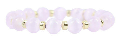 Annie Stretch Bracelet - Lavender Haze