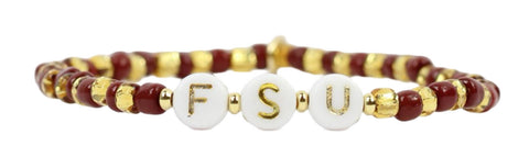 Stacker Stretch Bracelet - FSU