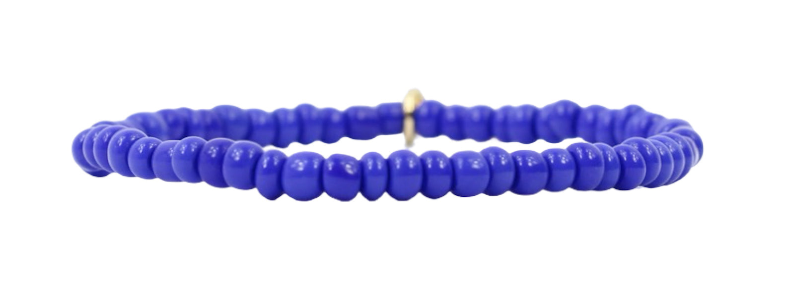 Stacker Stretch Bracelet - Royal Seed Bead