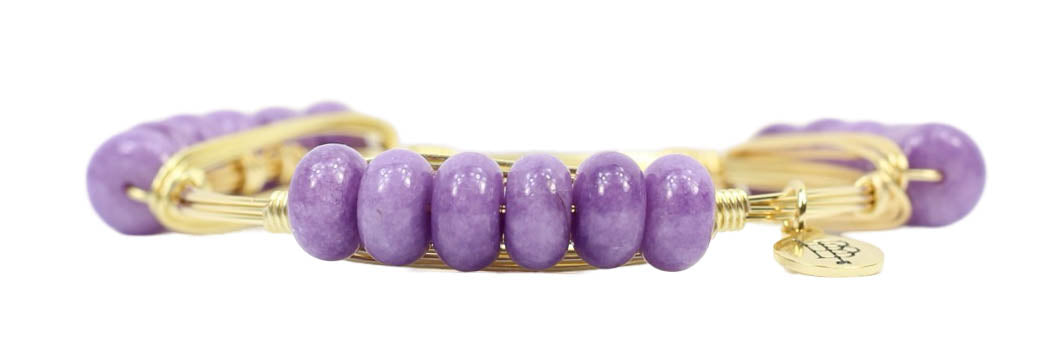 The Lilac Bangle Bracelet