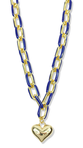 The Scottie Necklace - Royal Blue