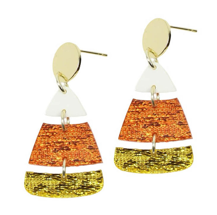 The Candy Corn Earring