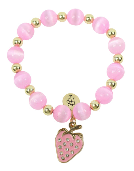 Shelby Stretch Bracelet - Berry Sweet Pink