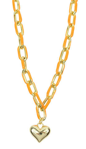 The Scottie Necklace - Orange