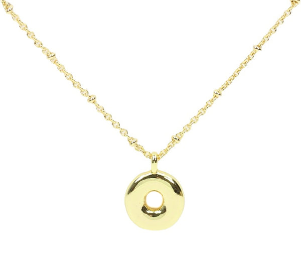 Bubble Initial Necklace