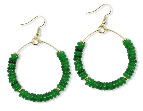The Chloe Earring - Green