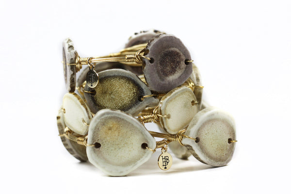 The Antler Sliced Bangle Bracelet