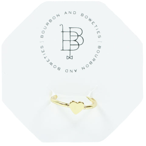 The Gold Heart Ring