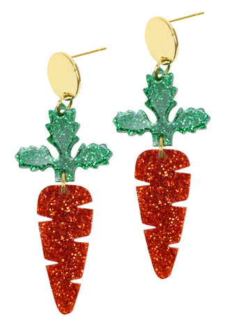 Carrot Earring