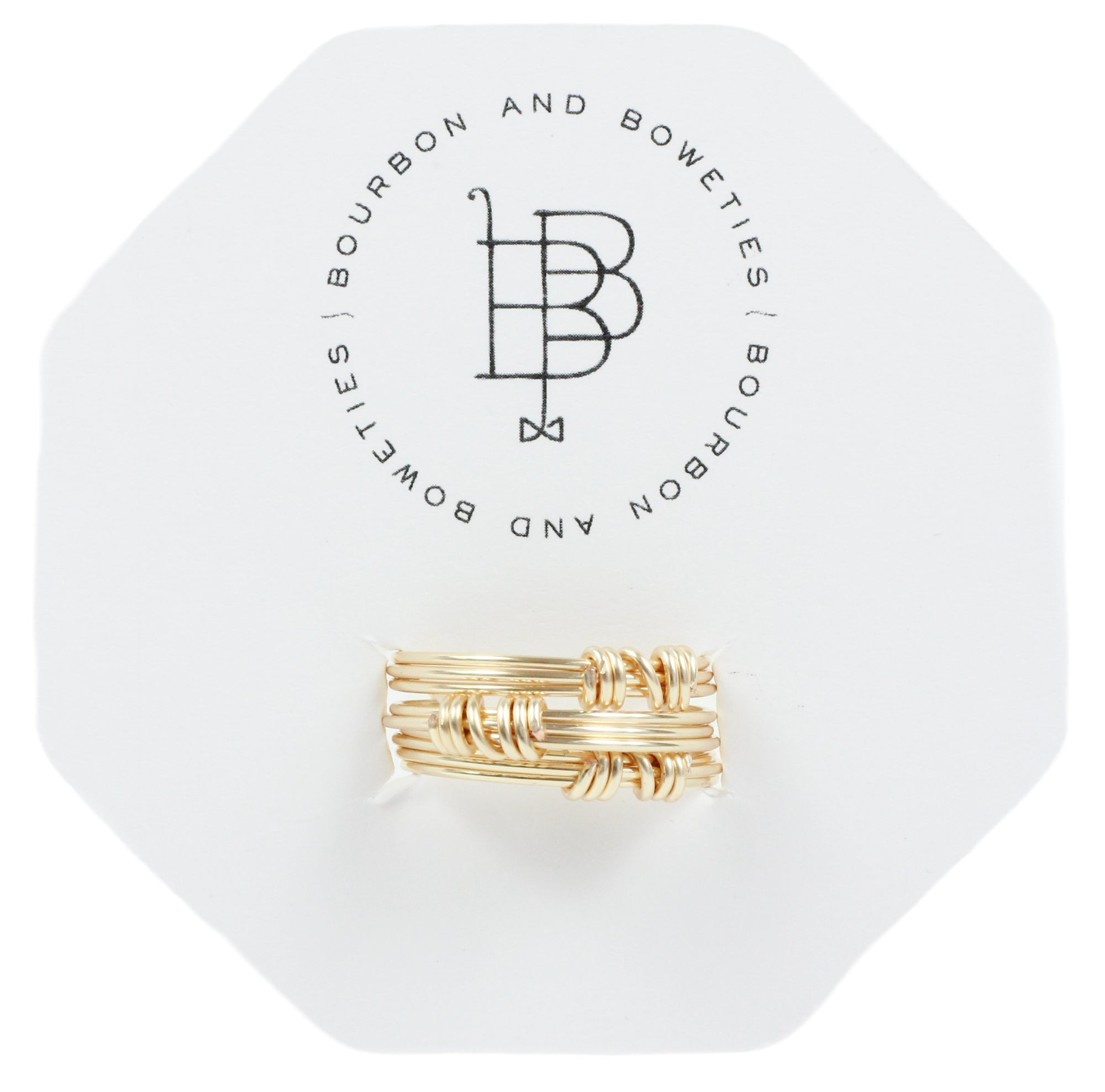 Gold Stackable Ring Set