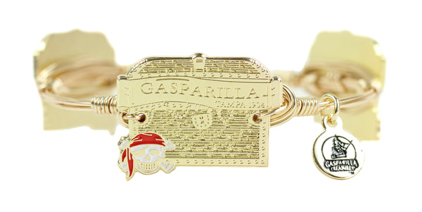 Gasparilla Treasure Chest Bangle
