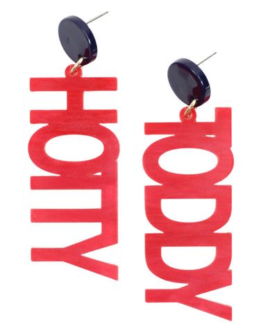 Hotty Toddy Acrylic Earring