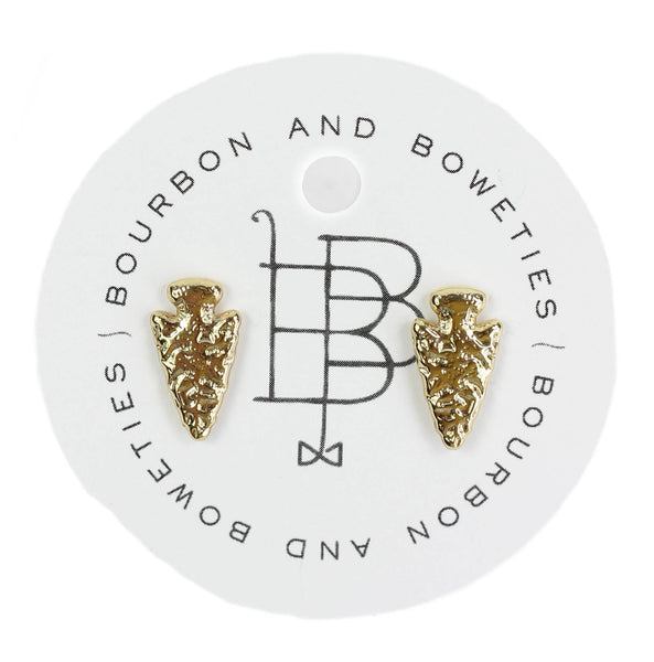 Arrowhead Stud Earring