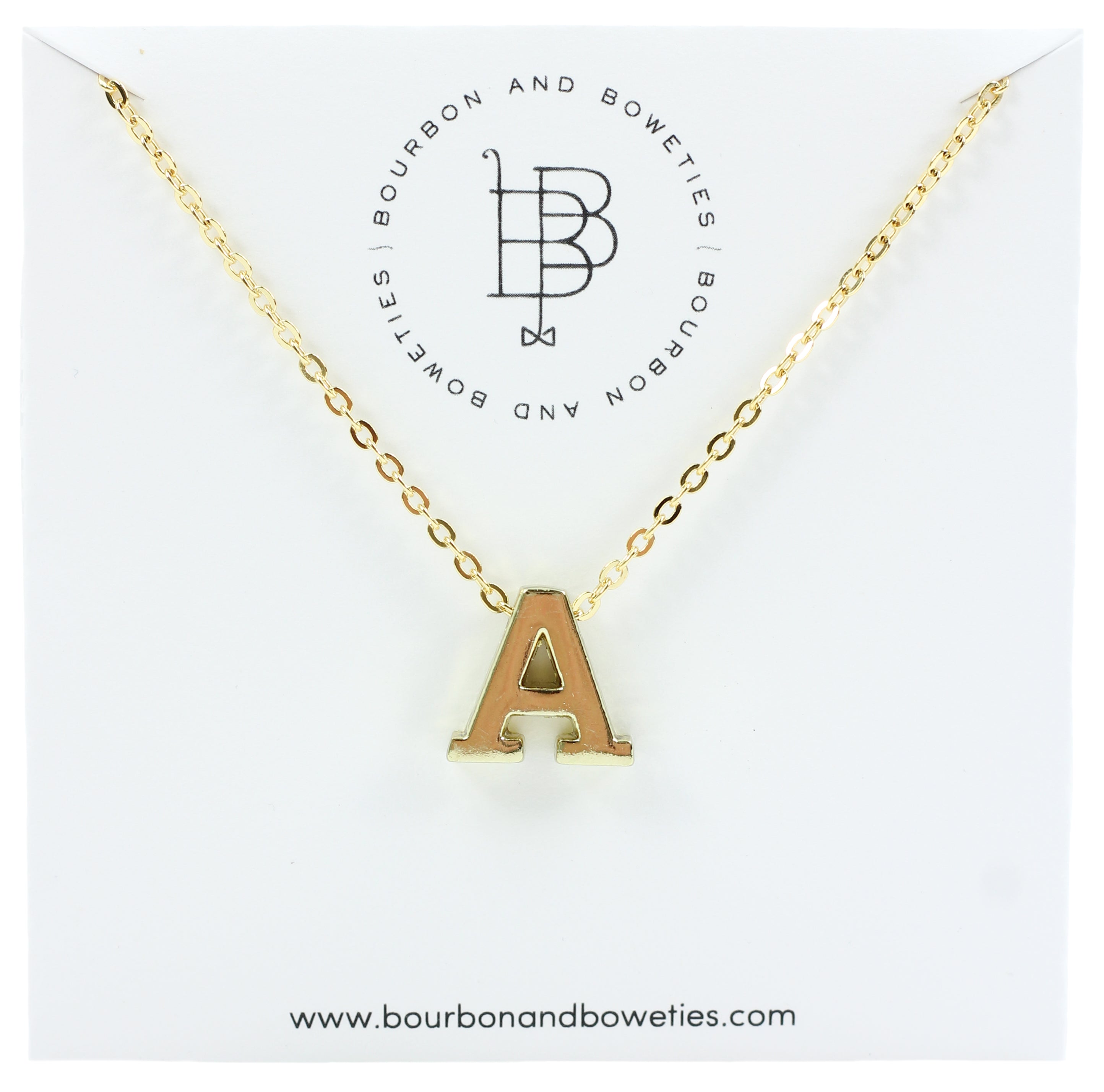 Silver Lightning Bolt Necklace - Bourbon and Boweties