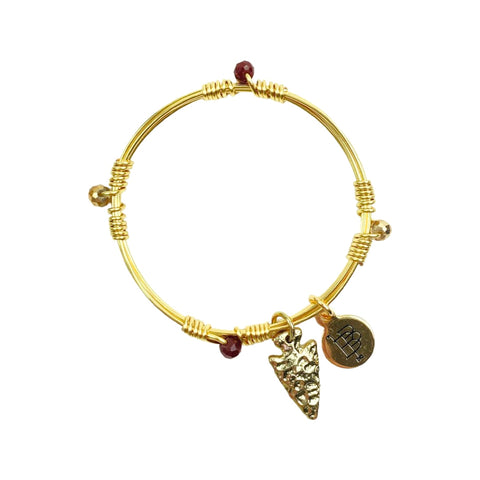 Kids' Gameday Bangle Stacker - Arrow