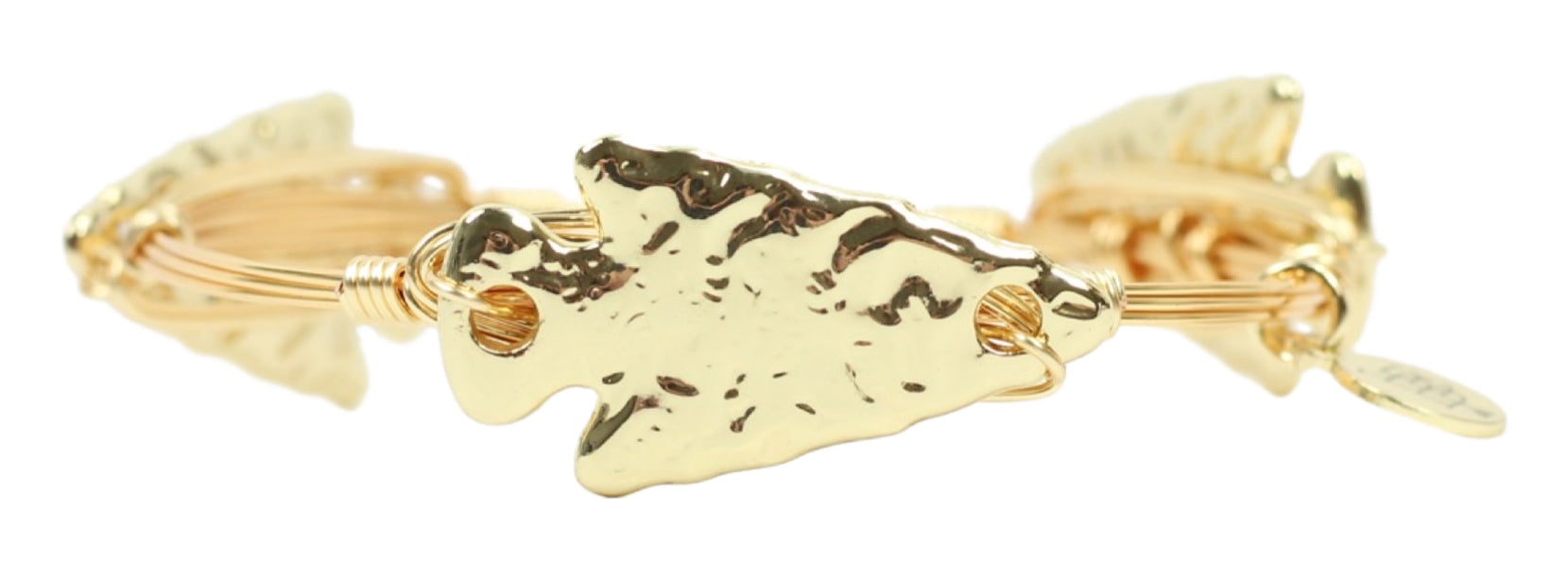 The Gold Arrowhead Bangle Bracelet
