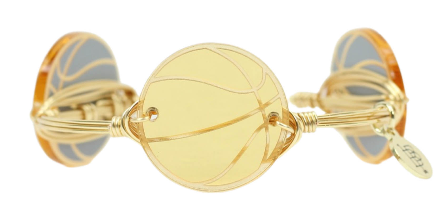 The Basketball Bangle Bracelet - Acrylic