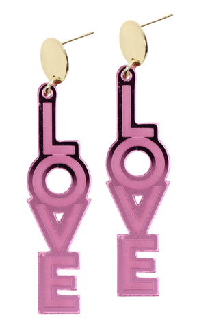 Retro Love Earring